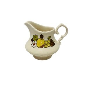 VTG Vernon Ware Metlox Pottery #67 Fruit Basket Creamer ONLY Farmhouse MCM USA